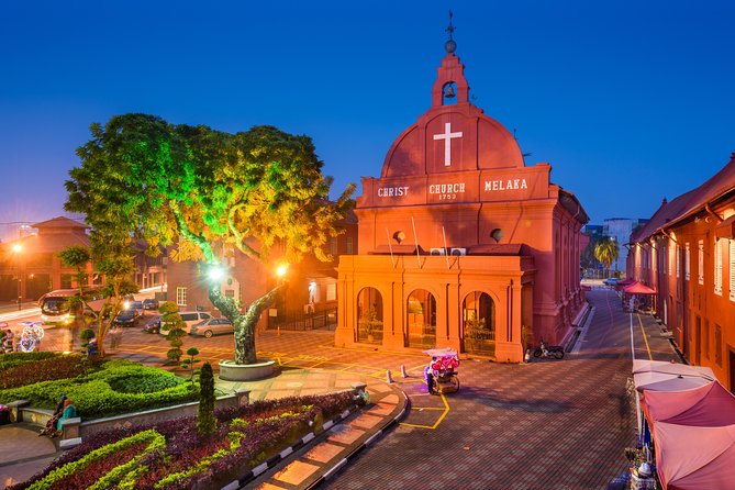 #19Hrs Kuala Lumpur & Melaka MPV Tour from Singapore w' TourGuide - Red Square (Dutch Square) and the Christ Church–St Paul Hills–A’Famosa cluster