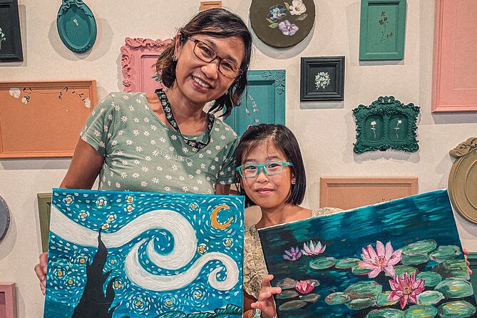 2 Hour Art Jamming Session in Singapore - Two Hours of Acrylic Freedom in Upper Thomson