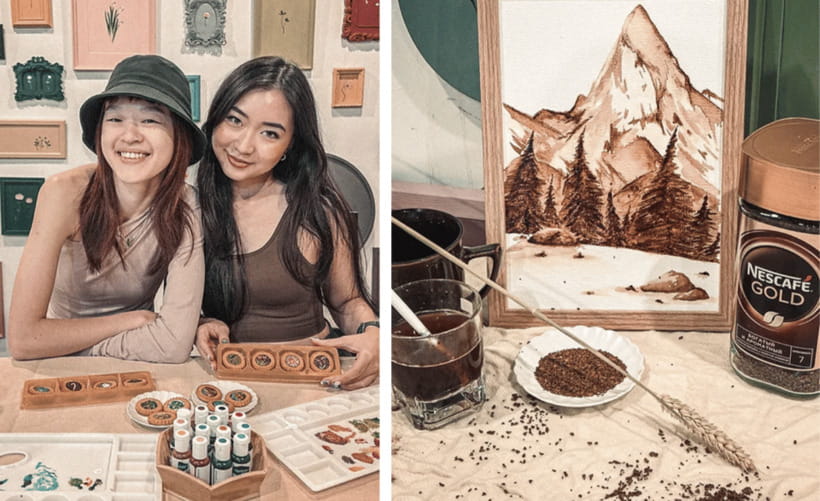 2-Hr Coffee and Biscuit Painting - Edible Paint - Price and Value: Is $39 Singapore Worth It?