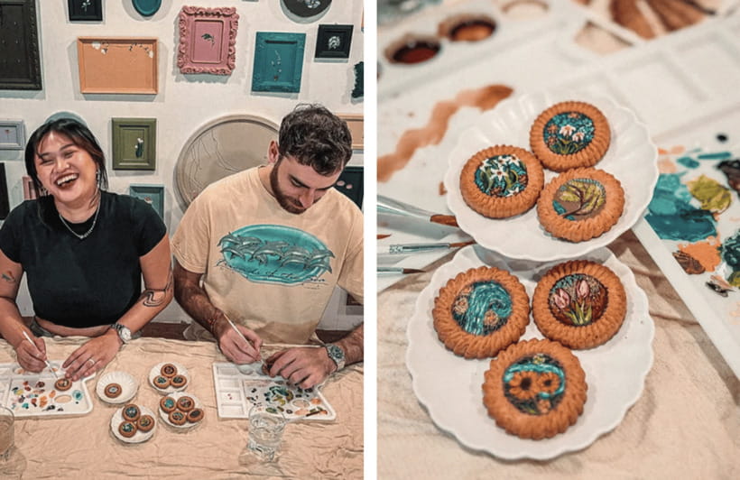 2-Hr Coffee and Biscuit Painting - Edible Paint - Who This Workshop Fits Best