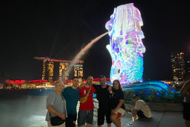 3 Hour Private Sunset Tour in Singapore - Merlion Park: iconic photos, plus the meaning behind the name