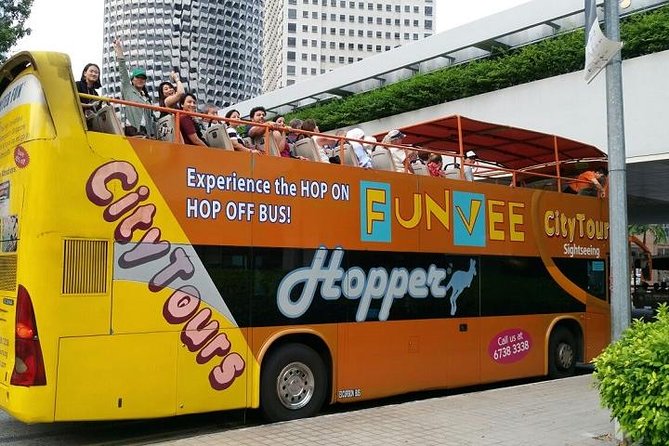 FunVee™ Sightseeing Hop On Hop Off Day Pass - The point of a 24-hour hop-on hop-off pass in Singapore