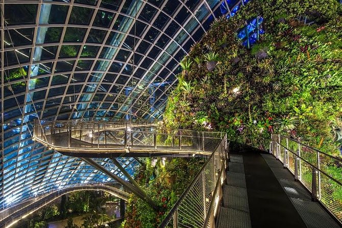 Gardens By the Bay Exp Event - First stop energy: the park entrance and how the ticket exchange works