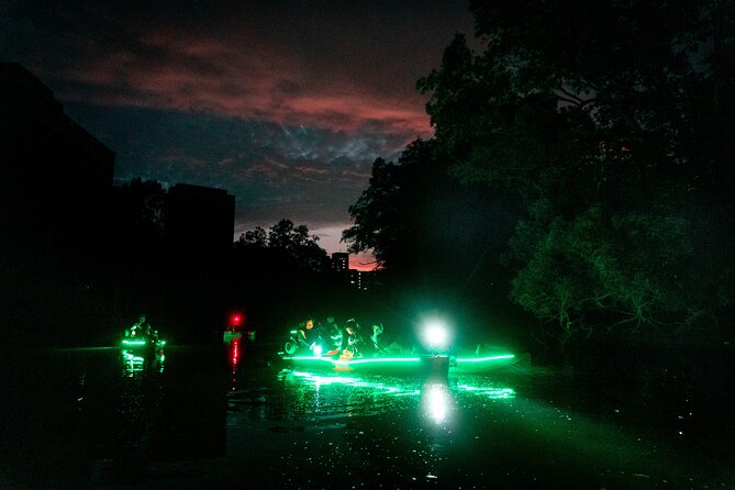 Glow Kayak Night Adventure in the Mangroves - Where you paddle: Api Api River and Khatib Bongsu