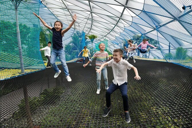 Jewel Changi Airport Canopy Park Tickets - Discovery Slides, Foggy Bowls, Topiary Walk, Petal Garden: your best route