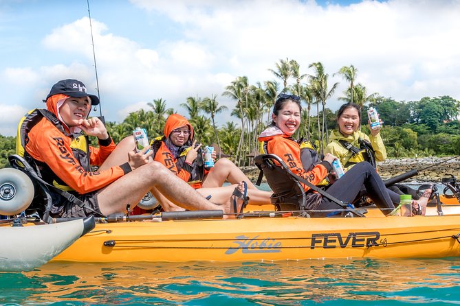 Kayak Fishing in Singapore, Sentosa, East Coast: Day, Sunset & Night Adventures - Price and value: what $120.41 buys for a 4-hour session