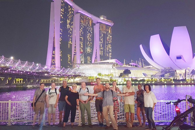 Marina Bay Night Cycling Tour - Guides set the tone: names guests mention and why it matters