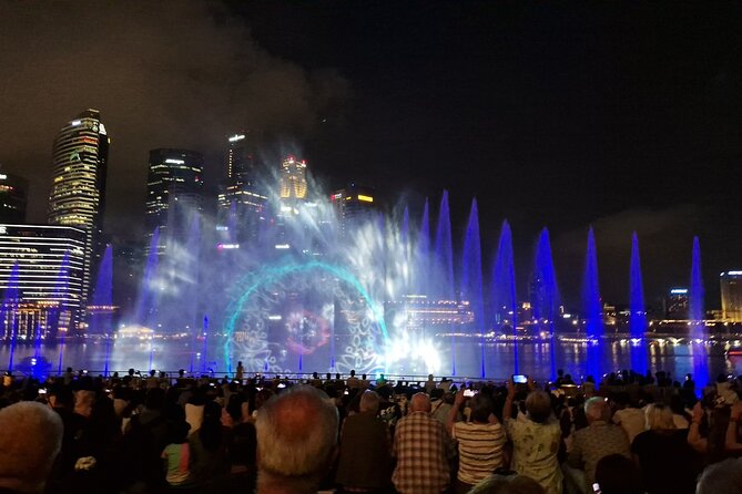 Night out with 6 Food Tastings, Spectra & Garden Rhapsody Shows - Stop 3 and 4: Gardens by the Bay time and Garden Rhapsody