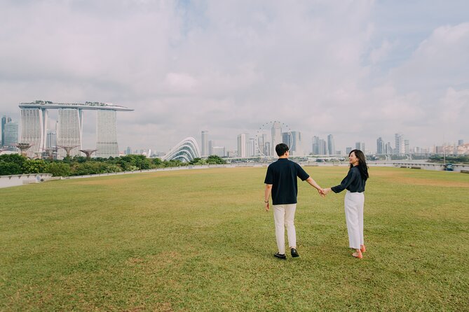 Photography Moments in Singapore Private Session - Stop 2: Marina Bay (Helix Bridge) and skyline angles