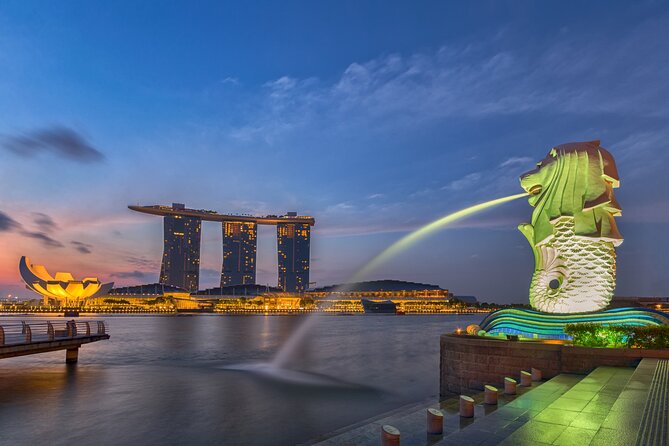 Private Singapore Customized Tour With Driver in small group - Esplanade Park and Merlion Park: start where the city poses