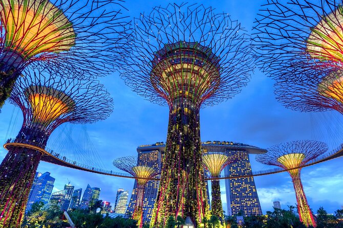 Private Singapore Night Tour with Gardens by the Bay&River Cruise - Timing and dinner: how to plan your night around 3.5 hours