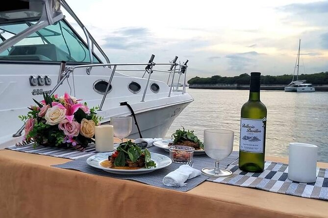 Romantic Private Sunset Dinner Cruise with a 3-course meal - First stop: why Lazarus Island dinner works so well