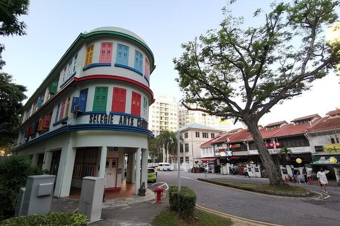 Secrets of Singapore Kick Scooter Tour with Dinner - Selegie to Fort Canning: start with local streets, not postcard clutter