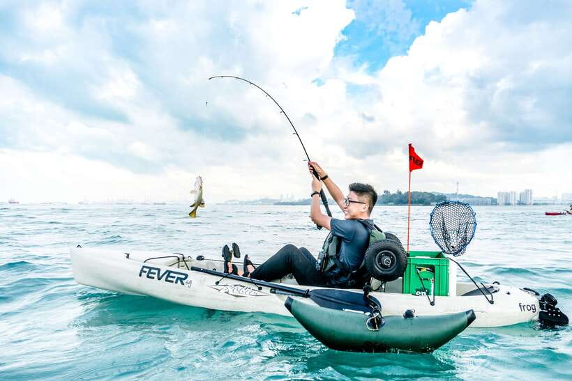 Singapore: 4-hour Kayak Fishing Experience - Why kayak pedals change the whole fishing game in Singapore