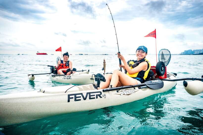 Singapore: 4-hour Kayak Fishing Experience - More than fishing: learning Singapore’s coastal waters while you move