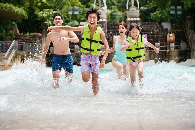 Singapore: Adventure Cove Waterpark Entrance Ticket - Reef encounters: snorkel over a coral reef and wade with rays