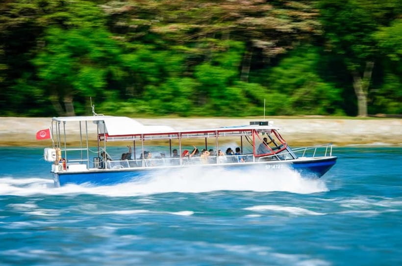 Singapore: Albatross Speedboat Adventures Ticket - What’s included: raincoats, mineral water, and a tight 60 minutes