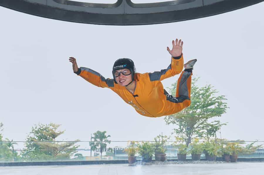 Singapore: Altitude X (former iFly Singapore) - Your 90 minutes: what the schedule actually feels like