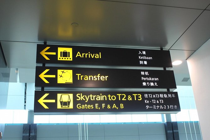 Singapore Arrival Transfer (Airport to Hotel) - The Arrival Hall Plan: Meet Your Driver Without Wandering