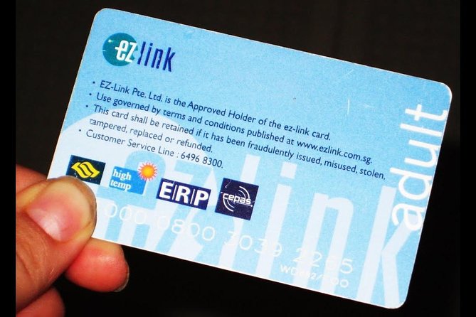 Singapore Ez-link Card (SG Airport Pickup) - Key things to know before you go