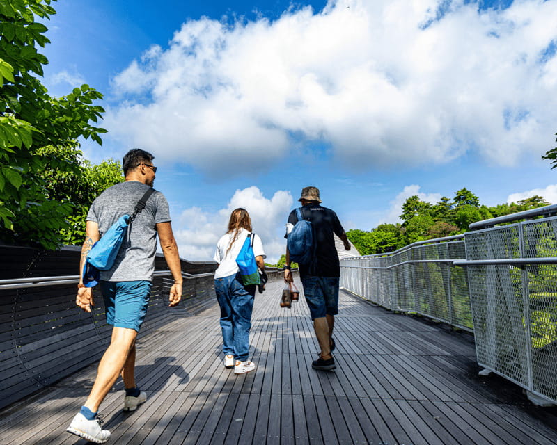 Singapore: Faber Peak Guided Walking Tour with Breakfast - Ending at a local-loved park and getting back to the city