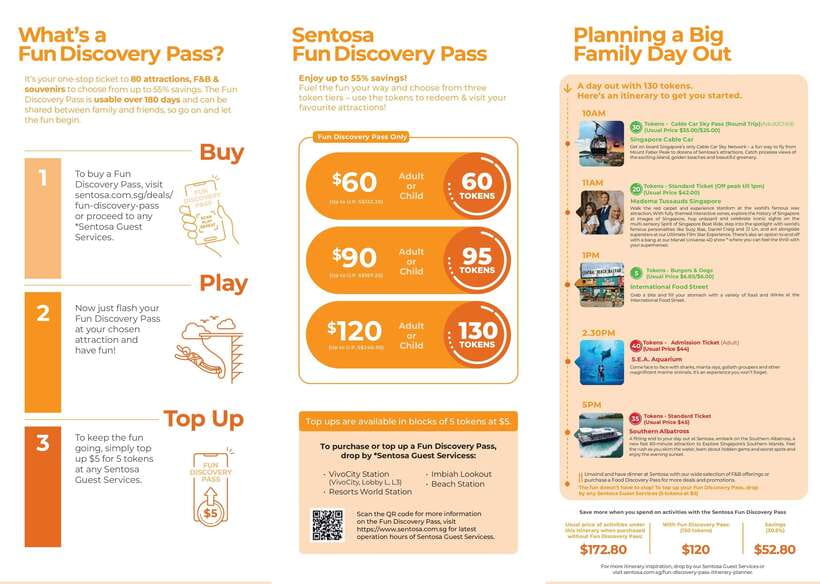 Singapore: Fun Discovery Pass Sentosa - Key things to know before you go