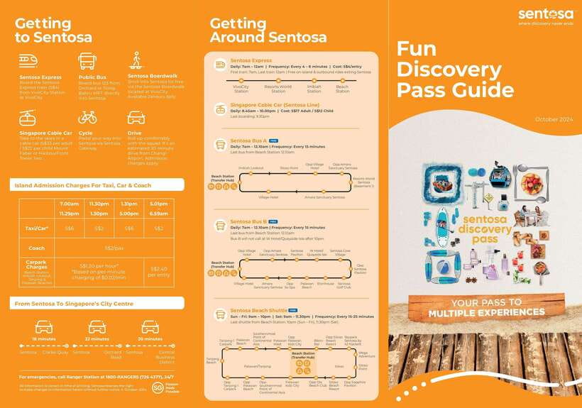 Singapore: Fun Discovery Pass Sentosa - Timing matters: the 6-month validity and first-use clock