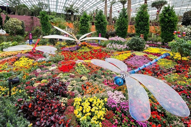 Singapore Gardens by the Bay & Jurassic World with Hotel Pick up - SuperTree Grove Garden Rhapsody: where the lights take over