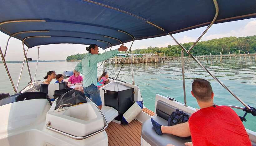 Singapore: Guided Boat Tour and Kelong Fish Farm Visit - Pulau Ubin by Sea: Why Seeing the Island This Way Hits Different