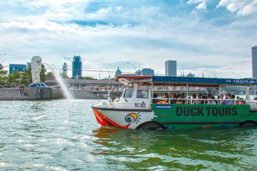 Singapore: Guided City Tour by Amphibious Duck Boat - Suntec City Check-In: Where the Ducks Start Their Day