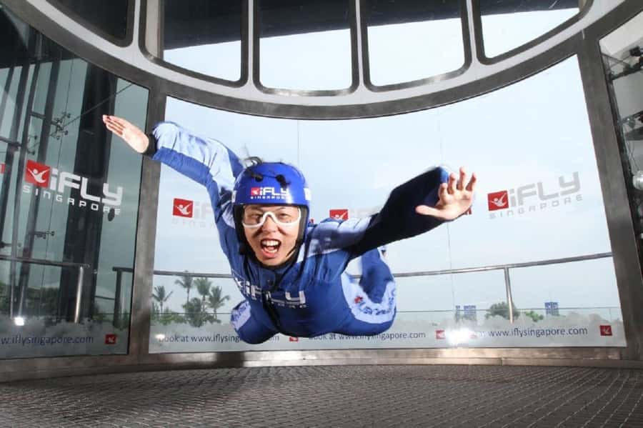 Singapore: I-Fly Indoor E-Ticket for 2 Skydives - Inside the vertical wind tunnel: what the numbers mean for your experience