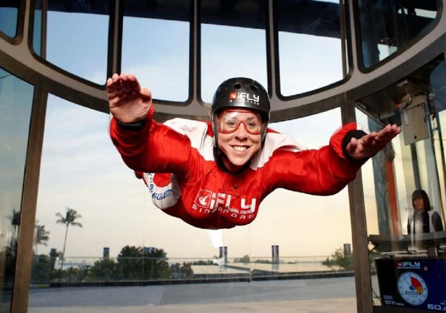 Singapore: I-Fly Indoor E-Ticket for 2 Skydives - What’s included (and how to pack around it)