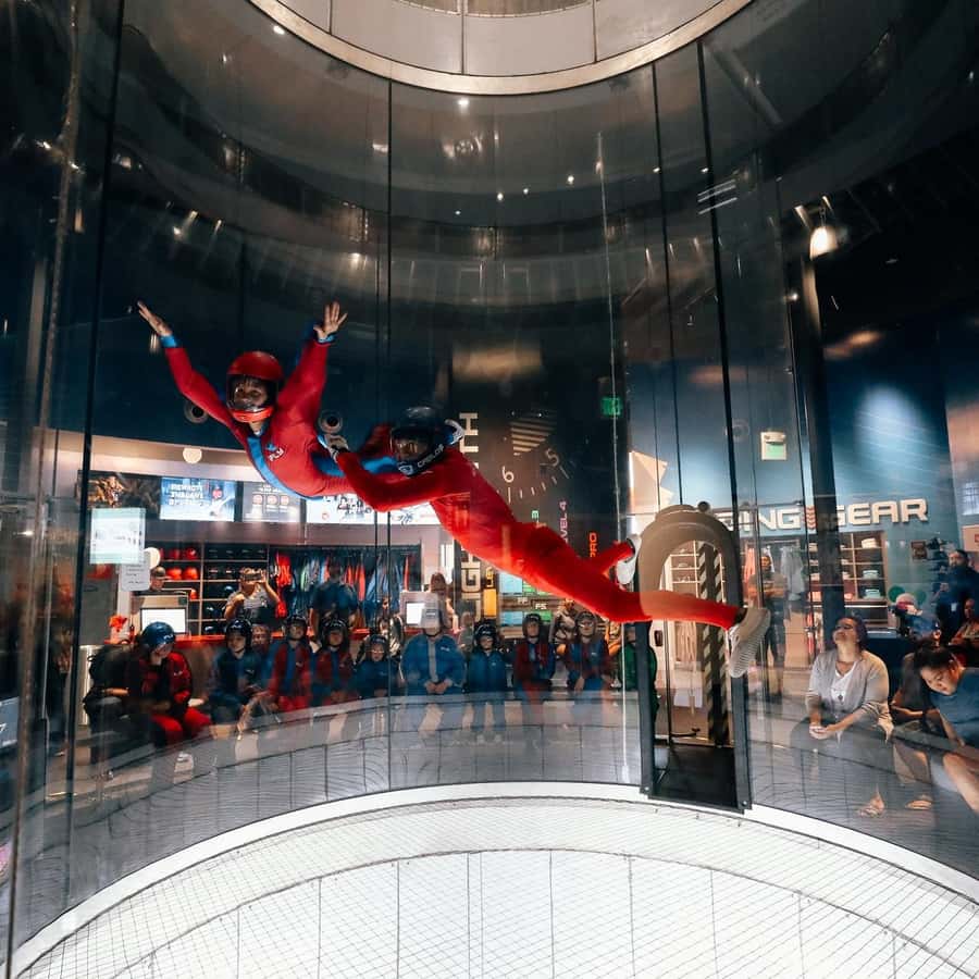 Singapore: I-Fly Indoor E-Ticket for 2 Skydives - Where it is in Sentosa: Beach Station makes the day easy