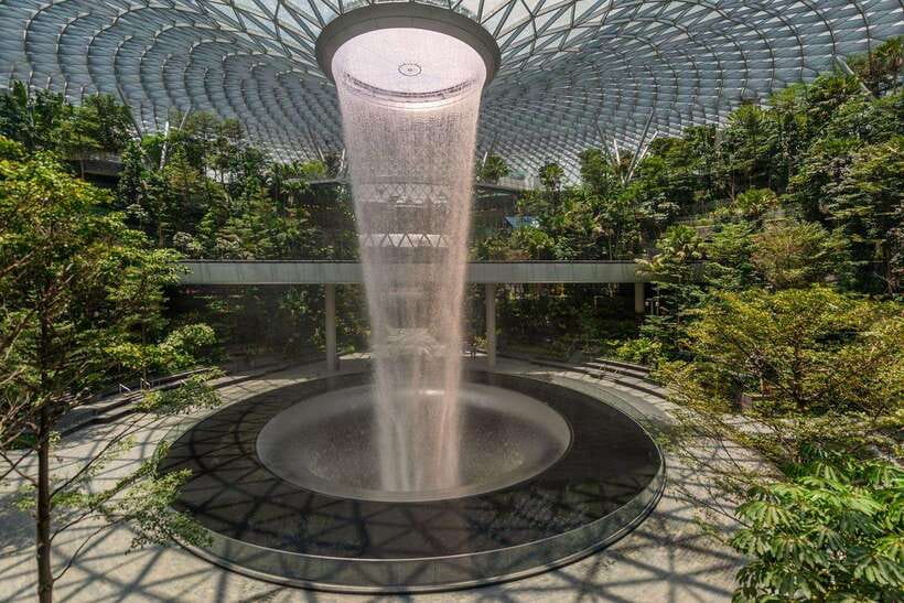 Singapore: Jewel Changi Airport Attraction Ticket - The 40m Rain Vortex: your must-see, photo-ready centerpiece