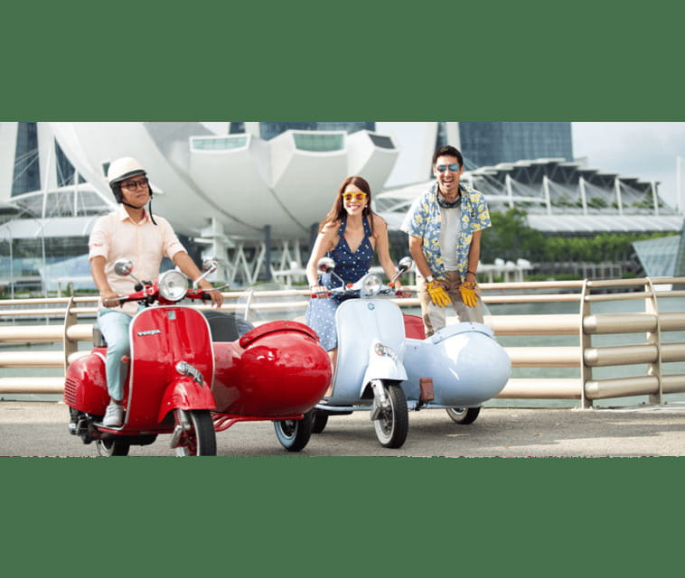 Singapore: Kampong Glam & Civic District Vespa Sidecar Ride - Price and logistics: is $156 per person worth it?