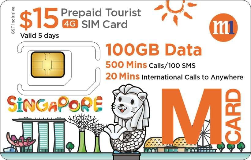 Singapore: M1 Tourist SIM Simcard - Finding the right pickup spot at Changi (Terminal 1, 2, or 4)