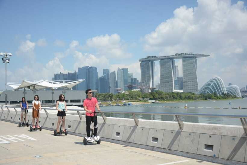 Singapore: Marina Bay Mini Segway Tour - Mini Segway basics: instruction, speed, and staying confident
