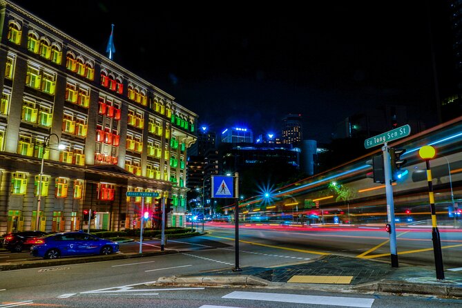 Singapore Night Photography Workshop - The photo walk: modern skyline, historical textures, and river reflections