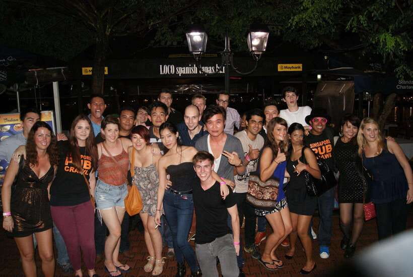 Singapore Pub Crawl - Party like a Local - Bar stop one: the welcome shot that lowers the social temperature
