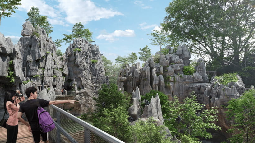 Singapore: Rainforest Wild Asia Entry Ticket - How the park layout works: eight zones, one day, many options