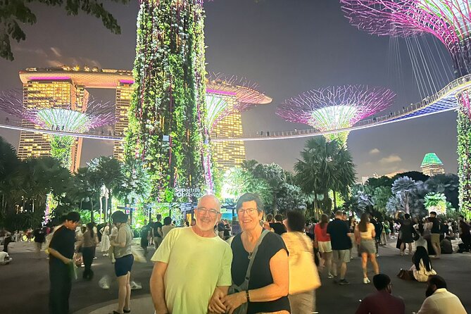 Singapore River Cruise and 2 Must-see Water Light Shows - Garden Rhapsody at Supertree Grove: nature’s light show meets city timing