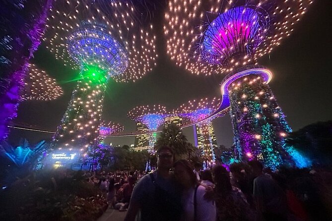 Singapore River Cruise and 2 Must-see Water Light Shows - Marina Bay Sands Spectra: crowds, short timing, and wet fun