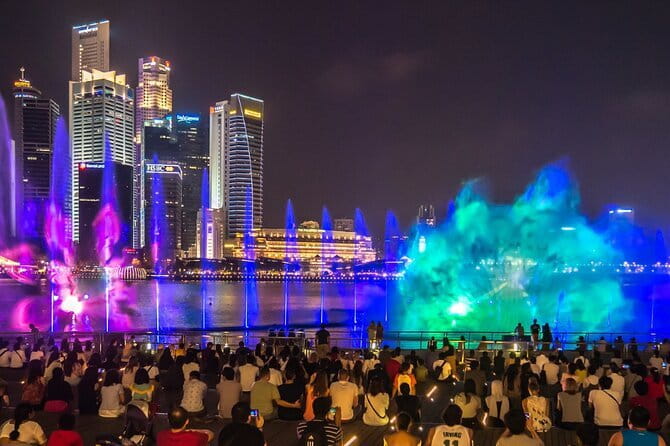 Singapore River Cruise, Light Shows and Twilight Tour - A smart route for Singapore after dark