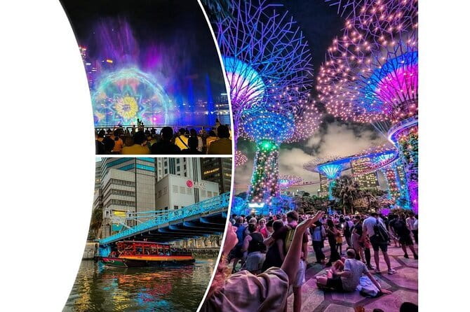 Singapore River Cruise, Light Shows and Twilight Tour - Guides, pacing, and that small-group feel