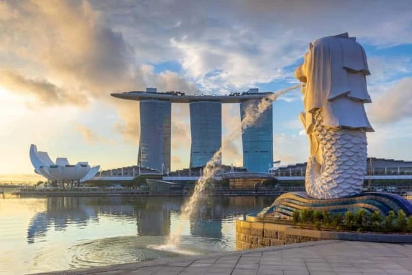 Singapore River Cruise, Spectra & Garden Rhapsody Light Show - Marina Bay Sands Spectra: The Water-and-Light Finale