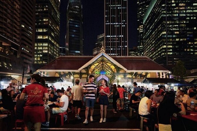 Singapore River Cruise with Spectra & Garden Rhapsody Light Show - Lau Pa Sat: optional hawker supper before you head back
