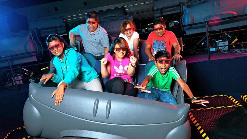 Singapore: Sentosa 4D AdventureLand Entry Ticket - Journey 2: The Mysterious Island and Captain Lucky’s pirate chaos