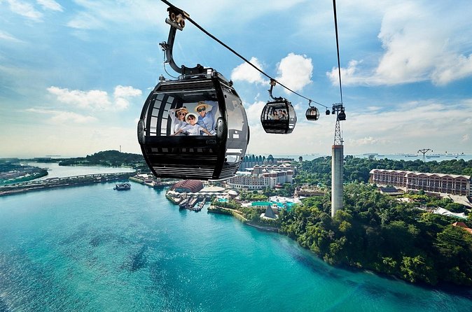 Singapore Sentosa Cable Car Return Ticket: 1 Flex Entry in 7 Days - Glass-Bottom Cars Option: Worth It If You Like Seeing Down