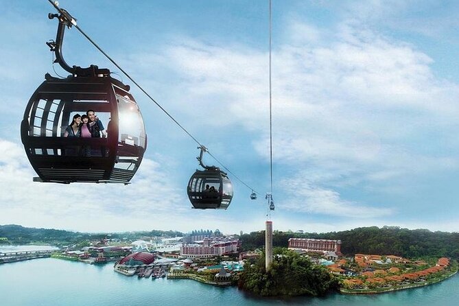 Singapore Sentosa Cable Car Sky Pass E-Tickets - The ride itself: gliding from Mount Faber to Sentosa