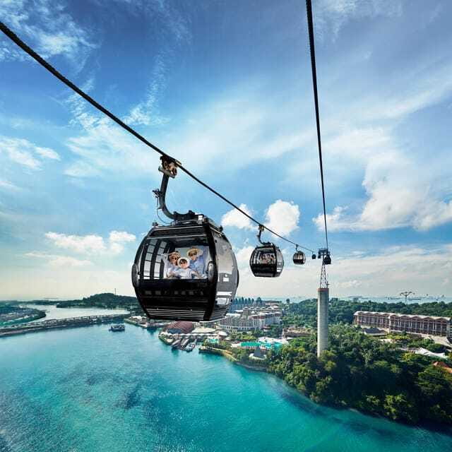 Singapore: Sentosa Cable Car Sky Pass Ticket - Sentosa Line: hop off where your day actually happens